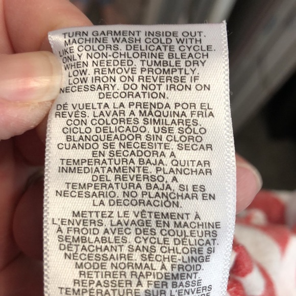 kensie jeans romper Women's M Medium red white striped chevron wide legs linen - Picture 11 of 11